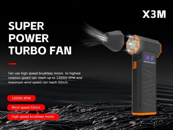 Car Clean Power Turbo Fan X3M